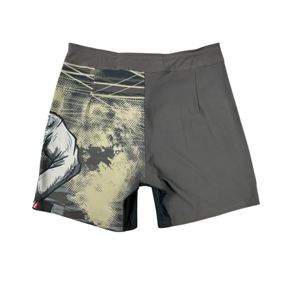 FIGHTING BEAR MENS MMA SHORTS