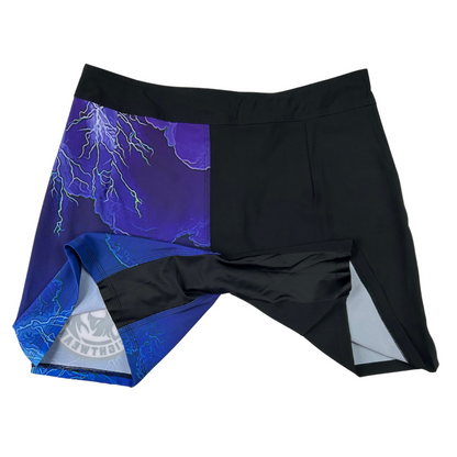 LIGHTNING STRIKE MENS MMA SHORTS