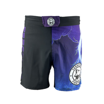 LIGHTNING STRIKE MENS MMA SHORTS