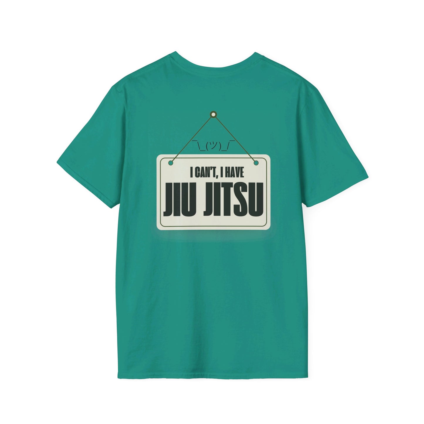 Funny "I Can't I Have Jiu Jitsu" T-Shirt Comical BJJ Tee Martial Arts Gift Shirt Brazillian Jiu Jitsu