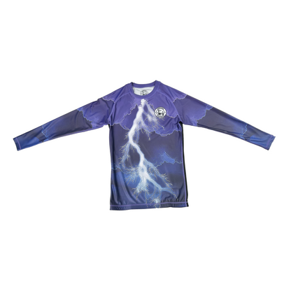 LIGHTNING STRIKE MENS LONG SLEEVE RASHGUARD