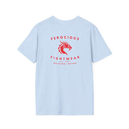 Ferocious Dragon Origins T-Shirt - Light Blue