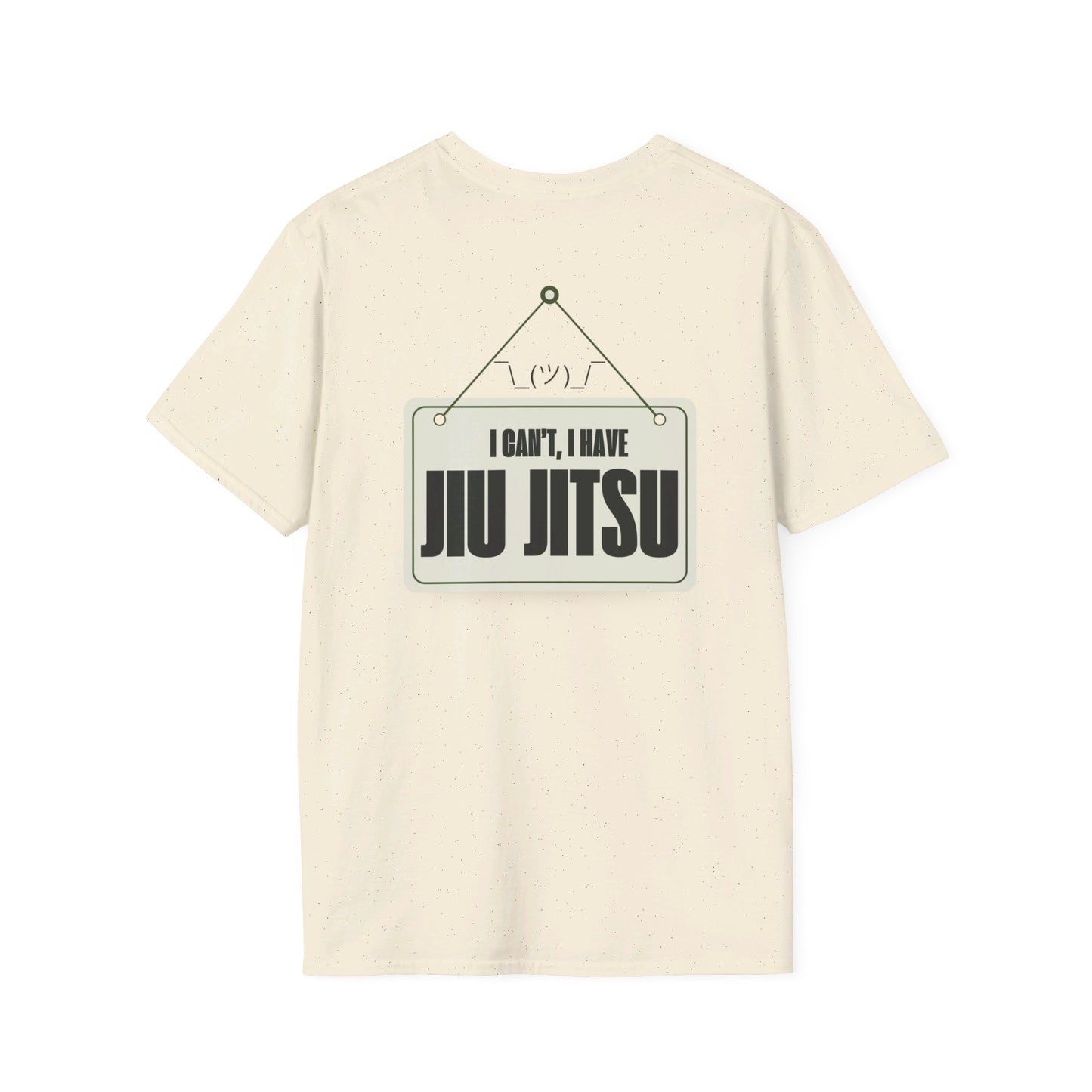 Funny "I Can't I Have Jiu Jitsu" T-Shirt Comical BJJ Tee Martial Arts Gift Shirt Brazillian Jiu Jitsu