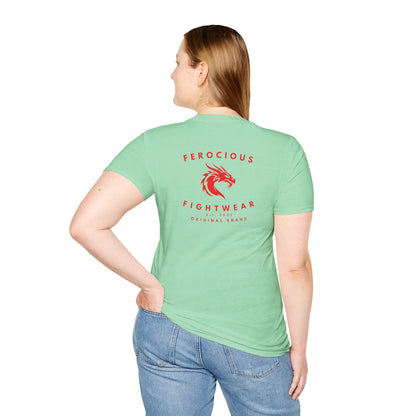 Ferocious Dragon Origins T-Shirt - Mint Green