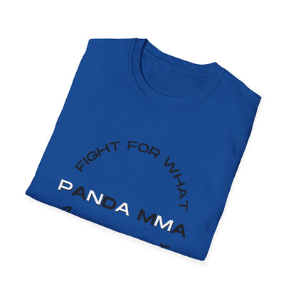 Panda MMA Gym Casual T-Shirt With Slogan