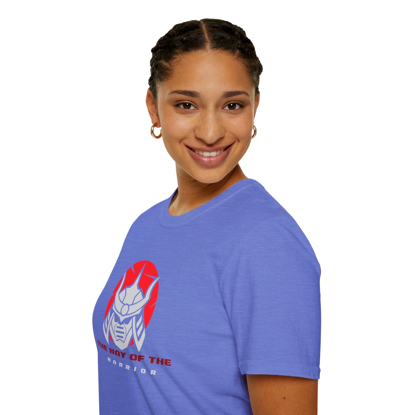 The Way Of The Warrior Logo T-Shirt - Heather Royal