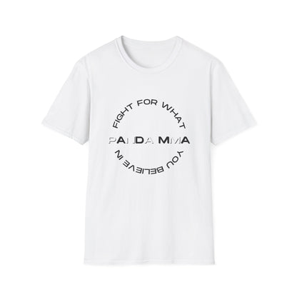 Panda MMA Gym Casual T-Shirt With Slogan