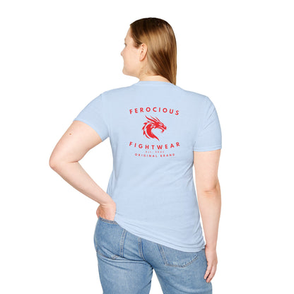 Ferocious Dragon Origins T-Shirt - Light Blue