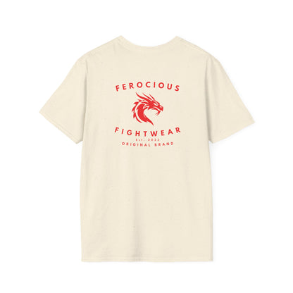 Ferocious Dragon Origins T-Shirt - Natural