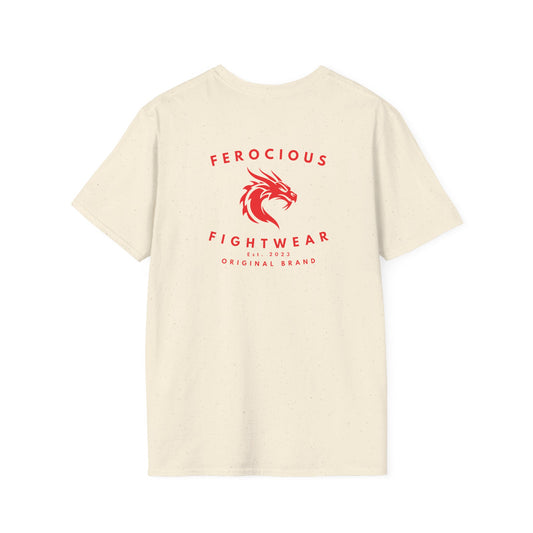 Ferocious Dragon Origins T-Shirt - Natural