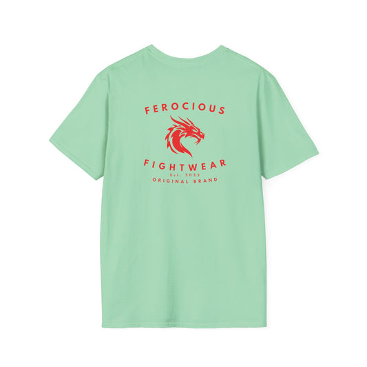 Ferocious Dragon Origins T-Shirt - Mint Green