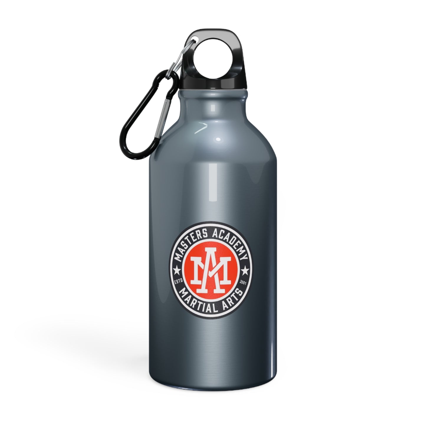 Masters Academy of Martial Arts - Clip-on Rucksack Water Bottle