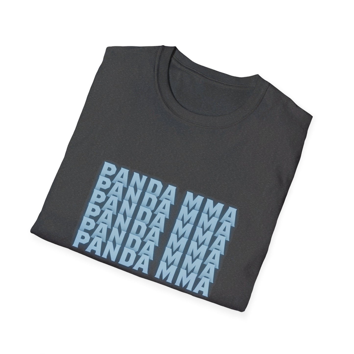 Panda MMA Duplicated Logo Gym Casual T-Shirt – Stylish and Comfortable