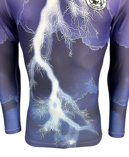 LIGHTNING STRIKE MENS LONG SLEEVE RASHGUARD