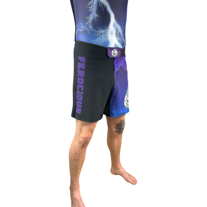 LIGHTNING STRIKE MENS MMA SHORTS