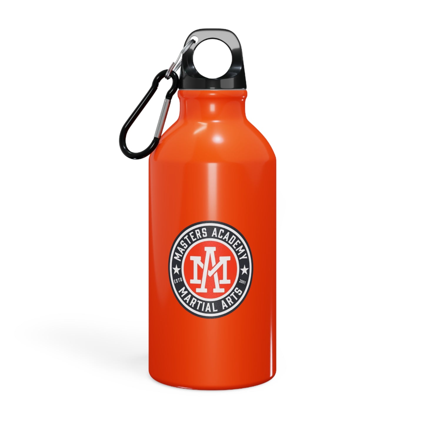 Masters Academy of Martial Arts - Clip-on Rucksack Water Bottle