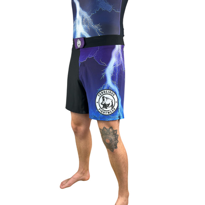 LIGHTNING STRIKE MENS MMA SHORTS