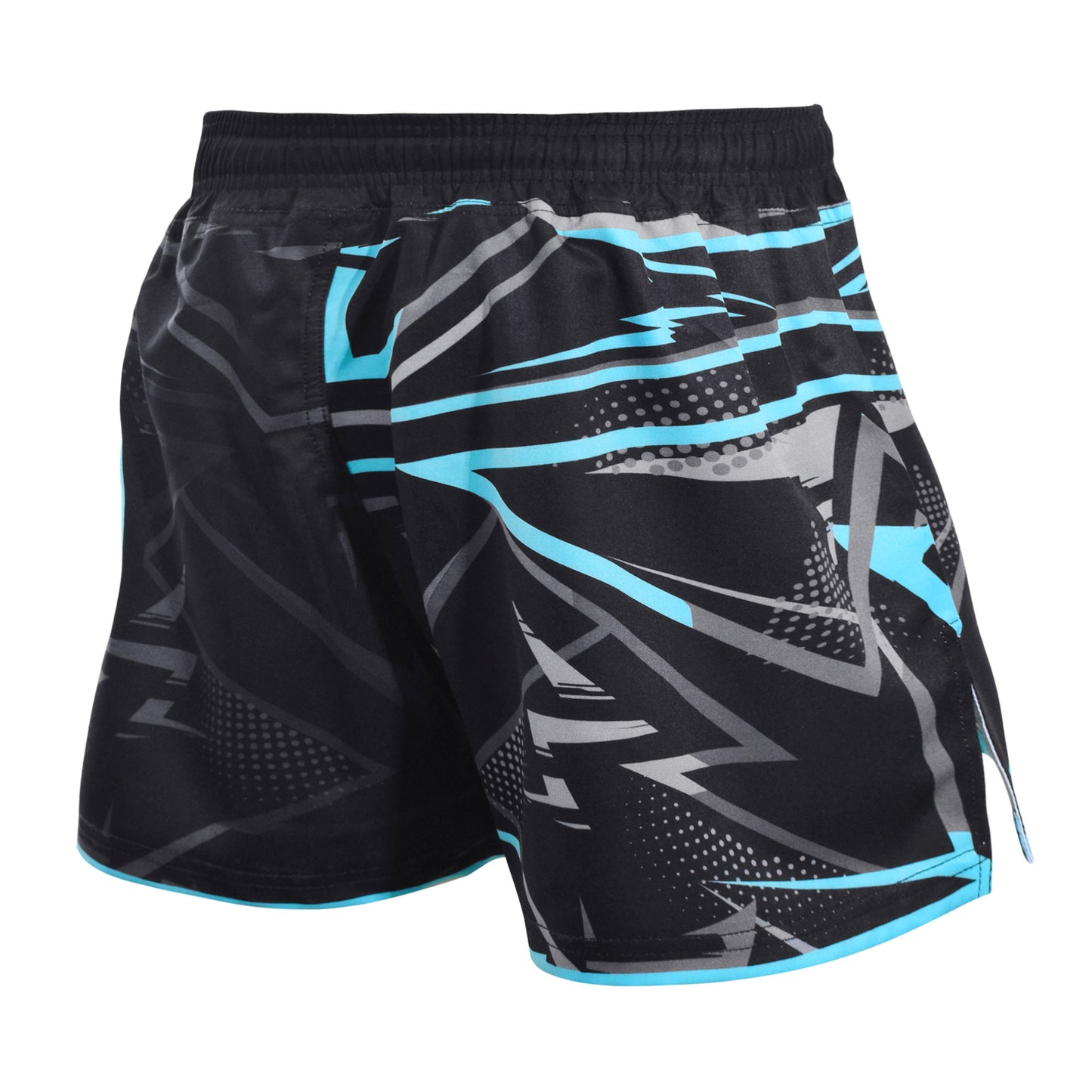 ARROWS - ELECTRIC BLACK AND BLUE HYBRID SHORTS