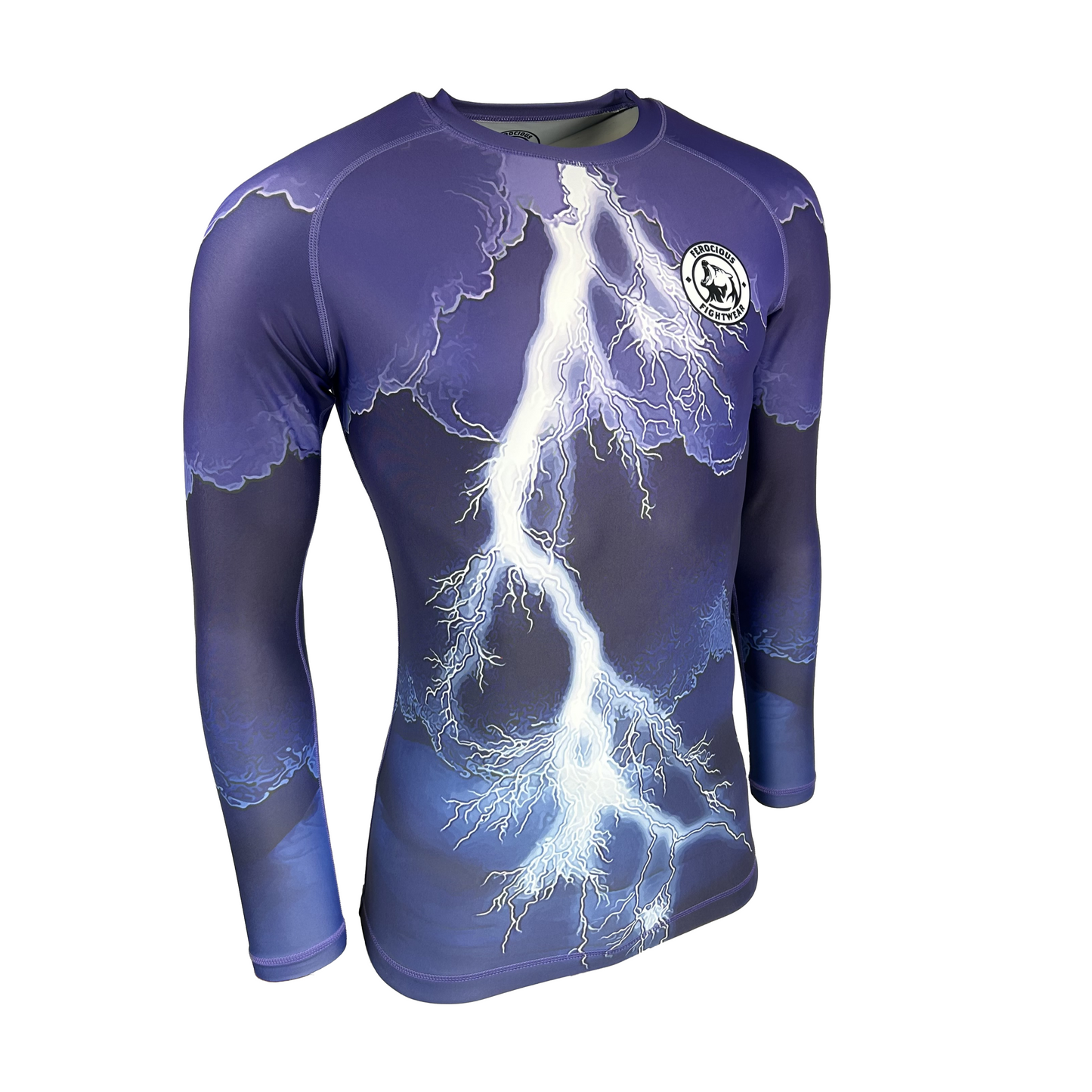 LIGHTNING STRIKE MENS LONG SLEEVE RASHGUARD