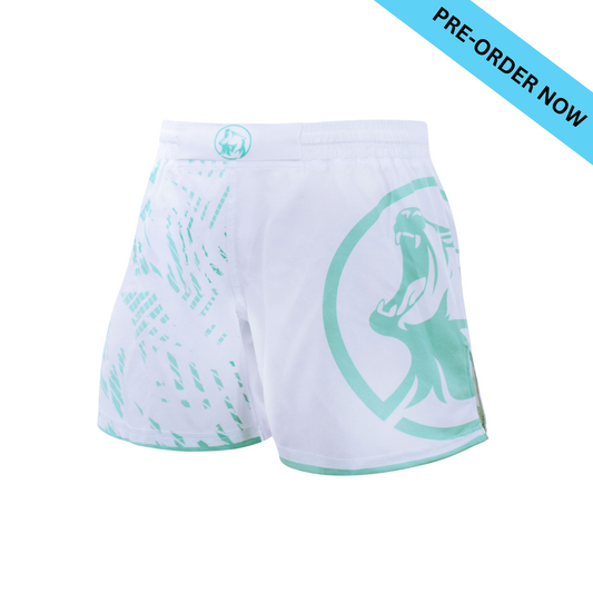 Scratch Green and White Hybrid Shorts