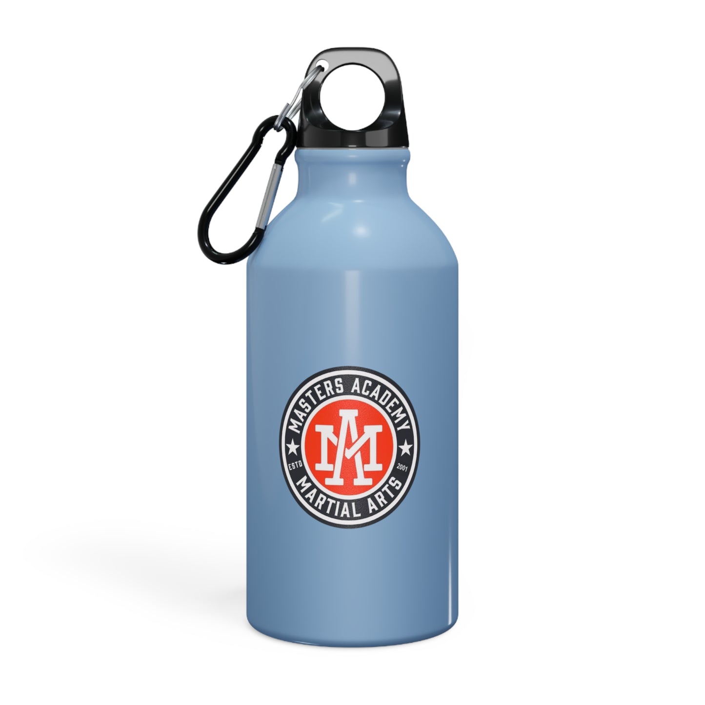 Masters Academy of Martial Arts - Clip-on Rucksack Water Bottle