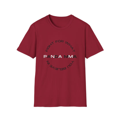 Panda MMA Gym Casual T-Shirt With Slogan