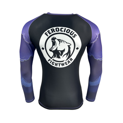 LIGHTNING STRIKE MENS LONG SLEEVE RASHGUARD