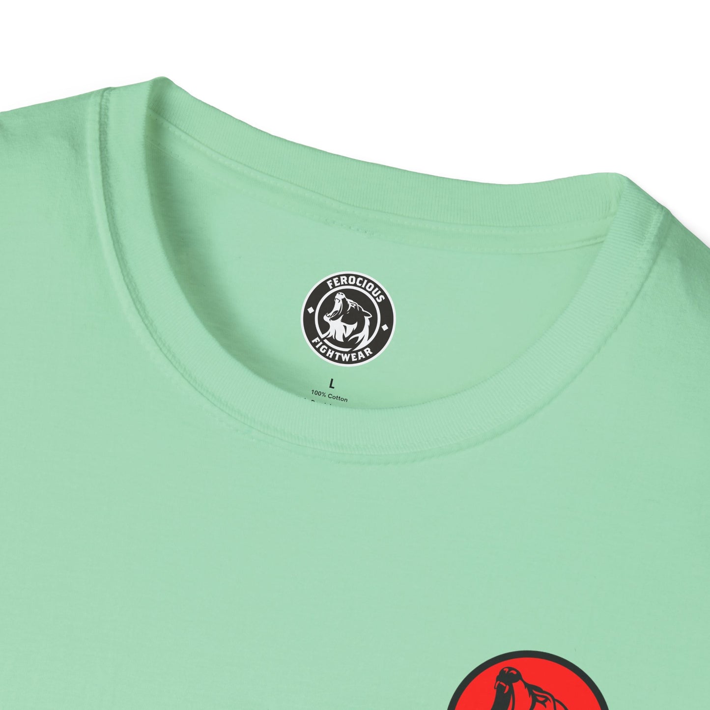 Ferocious Dragon Origins T-Shirt - Mint Green