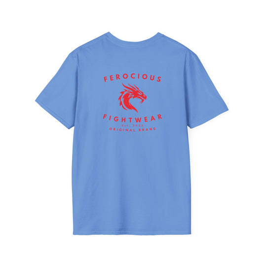 Ferocious Dragon Origins T-Shirt - Carolina Blue