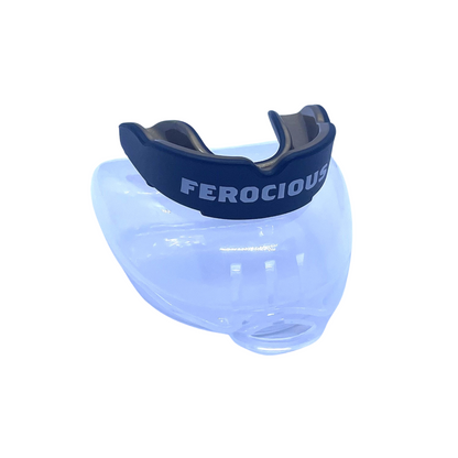 BLACK AND GOLD ADULT MOUTHGUARD