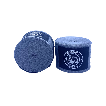 BOXING HANDWRAPS - GREY - 5M