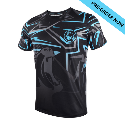 Arrows - Electric Black and Blue Training Tee