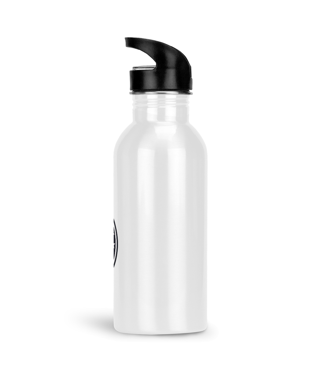 Gym Fitness Water Bottle 600ml Masters Academy Logo